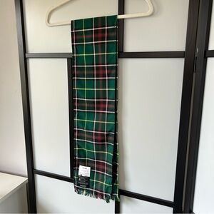 NWT Handcrafted in Newfoundland Tartan Plaid Scarf Unisex St.Patricks Day